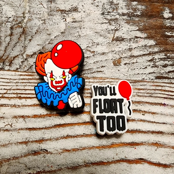 CROC Jibbitz "IT" Pennywise set - Picture 1 of 1